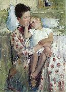 Mary Cassatt Mother and Child painting